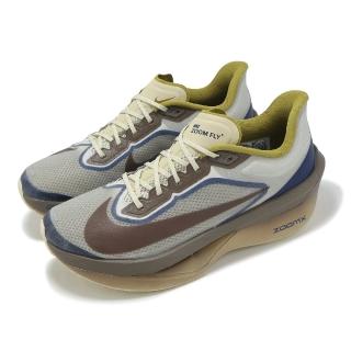 【NIKE 耐吉】競速跑鞋 Zoom Fly 6 Premium 男鞋 棕 藍 運動鞋 輕量 回彈 碳板(HV4366-072)