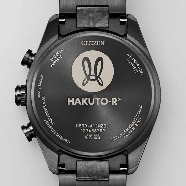 【CITIZEN 星辰】GENTS 限量HAKUTO-R 鈦金屬電波錶/42mm(AT8287-62E)