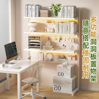 【小不記】122*35*190CM 加粗碳鋼置物架 層板可調 收納架(層架 桌上收納 桌面置物 書桌架 電腦桌)