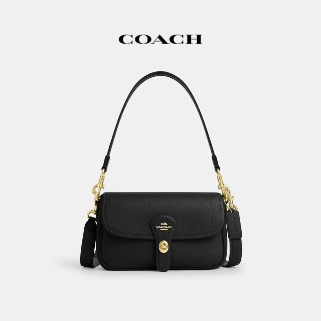【COACH】蔻馳官方直營 HADLEY單肩手袋-IM/黑色(CY683)