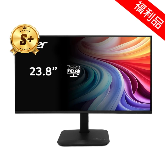 Acer 宏碁 S+福利品 KA240Y G 護眼螢幕(24