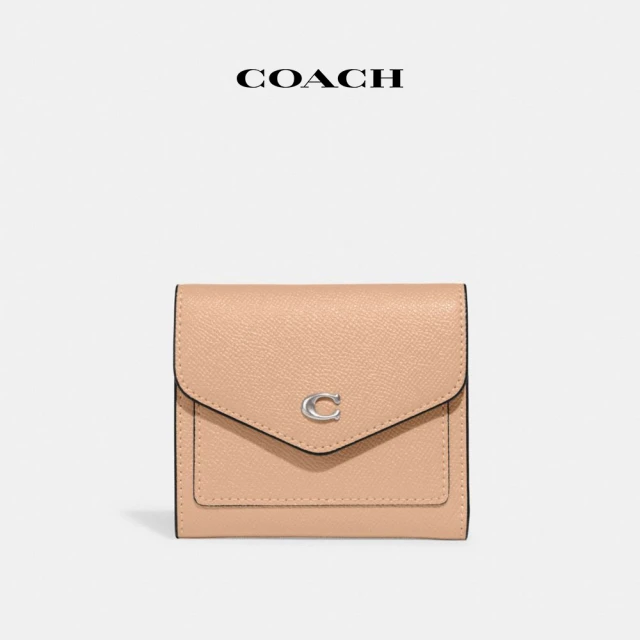 COACH 蔻馳官方直營 手機斜挎包-B4/褪色 橙色(CH