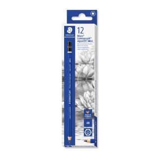 【STAEDTLER 施德樓】施德樓 頂級水性藍桿鉛筆-打裝12入 MS100A