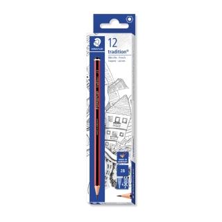 【STAEDTLER 施德樓】施德樓 紅武士經典繪圖鉛筆-打裝12入 MS110