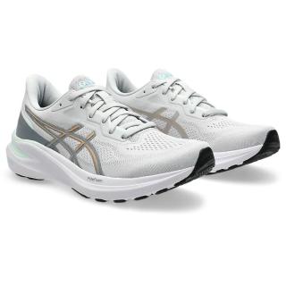 【asics 亞瑟士】慢跑鞋 女鞋 運動鞋 緩震 支撐 GT-1000 13 白灰綠 1012B663-020