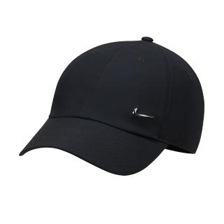 【NIKE 耐吉】帽子 棒球帽 運動帽 遮陽帽 U NK DF CLUB CAP U CB MTSWSH L 黑 FB5372-010