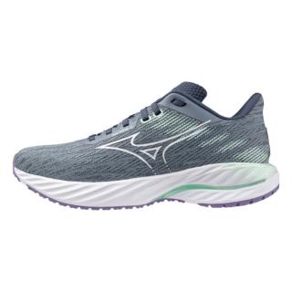 【MIZUNO 美津濃】慢跑鞋 女鞋 運動鞋 緩震 INSPIRE 灰綠 J1GD254621