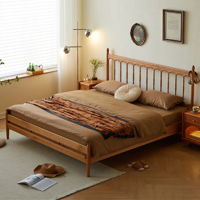 Taoshop 淘家舖 M - 科技布實木床｜家具軟包床｜主