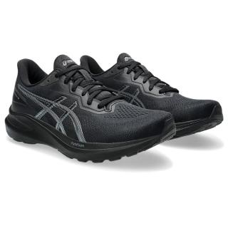 【asics 亞瑟士】慢跑鞋 男鞋 運動鞋 緩震 超寬楦 支撐 GT-1000 13 4E 黑灰 1011B859-004