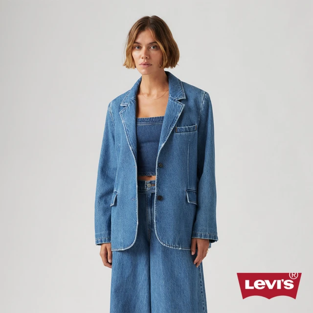 LEVIS 女款 西裝式丹寧牛仔外套 人氣新品 001FX-0001