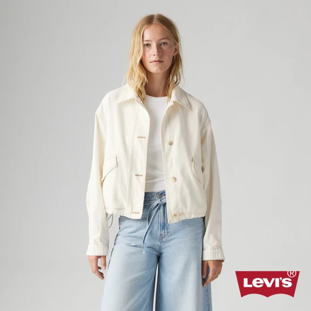 LEVIS 女款 輕磅丹寧牛仔夾克 人氣新品 001FV-0001