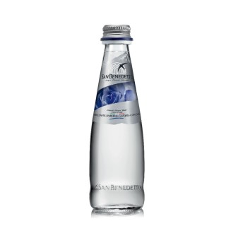 即期品【San Benedetto 聖碧濤】義大利氣泡礦泉水250mlx24入/1箱(氣泡礦泉水/玻璃瓶 有效日期2025/10/15)