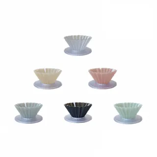 【ORIGAMI】樹脂濾杯組Ｓ含杯座 1-2人份(台灣總代理)