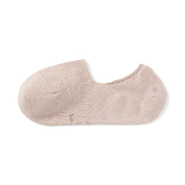 【MUJI 無印良品】女腳跟防滑輕薄隱形襪(共3色)