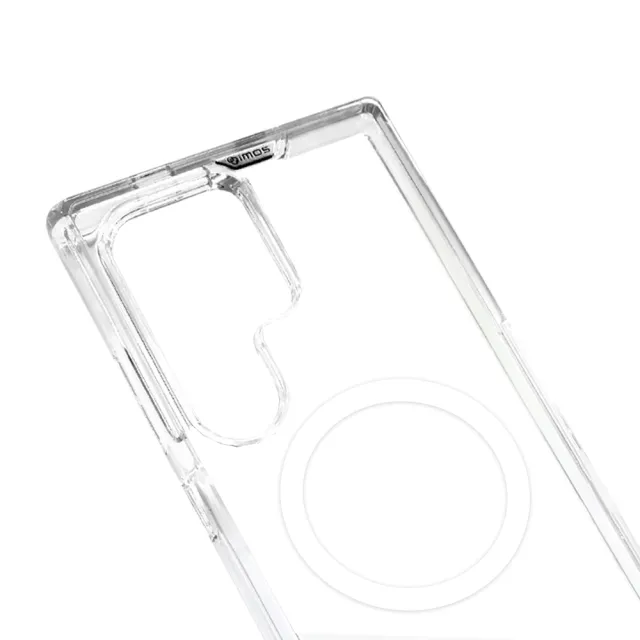 【iMos】Samsung Galaxy S25 Ultra 磁吸軍規防震保護殼(透明)