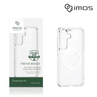 【iMos】Samsung Galaxy S25+ 磁吸軍規防震保護殼(透明)