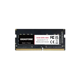 GIGASTONE 立達】DDR4 2666MHz 16GB 筆記型記憶體單入(NB專用) - momo