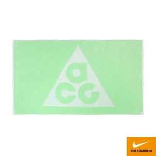 【NIKE 耐吉】毛巾 TOWEL ACG 145x80cm N1008820318OS螢光綠(運動毛巾 時尚 透氣網眼 舒適 純棉 吸水佳)