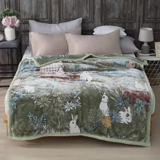 【ISHUR 伊舒爾】買1送1 頂級加厚拉舍爾雙層毯 150x200cm 多款任選(法蘭絨/毛毯/毯子/尾牙/禮品/交換禮物)