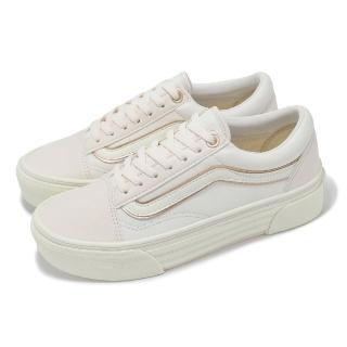 【VANS】休閒鞋 V36CF MP CHKY Old Skool CHKY 男女鞋 粉 日本線 厚底 情侶鞋(6748900002)