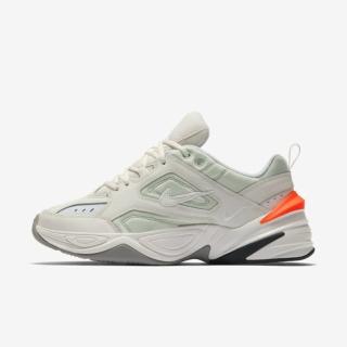 【NIKE 耐吉】M2K Tekno 男 運動休閒鞋 老爹鞋 復古 舒適 穿搭 米白 橘(AV4789-001)