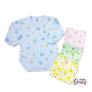 【Oluna 歐露娜】童馨 中厚棉 包屁衣 秋冬 厚棉包屁衣(中厚包屁衣 保暖包屁衣 寶寶連身衣 秋冬包屁衣)
