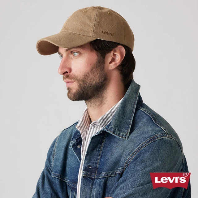 LEVIS 刺繡LOGO 休閒鴨舌帽 人氣新品 D7589-0017