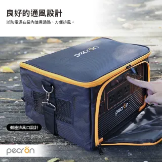 【Pecron】E600LFP 1200W性能小鋼炮專用收納袋(電源保護套 露營 逐露天下)