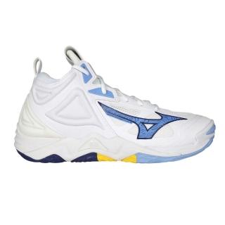 【MIZUNO 美津濃】WAVE MOMENTUM 3 MID 男排球鞋-訓練 運動(V1GA231797)