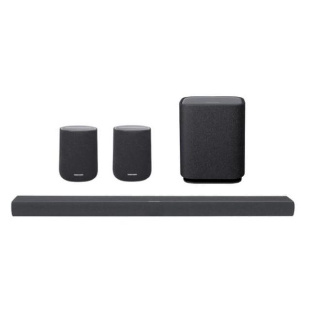【Harman Kardon】哈曼卡頓 Soundbar 家庭劇院組 重低音+後環繞 公司貨(Enchant 1100 + SUB + Speaker)