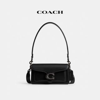 【COACH】蔻馳官方直營 TABBY 20號單肩手袋-V5/黑色(CW917)
