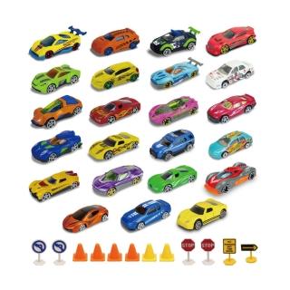 【ToysRUs 玩具反斗城】Speed City 極速都市 35件小車配件組(男孩玩具 合金車 玩具車)