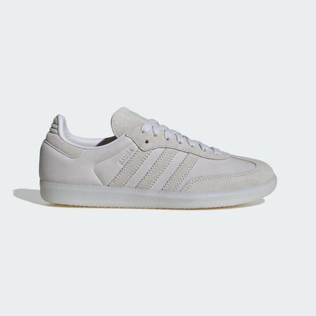 【adidas 愛迪達】Samba Og W 男女 運動休閒鞋 德訓鞋 復古 百搭 灰(JI2728)