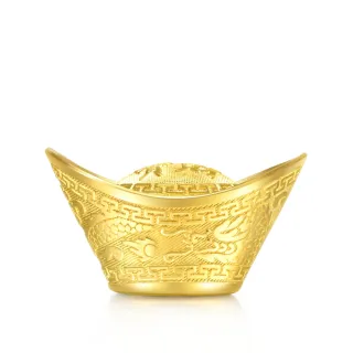 【點睛品】金元寶 黃金擺件_計價黃金(約3錢)