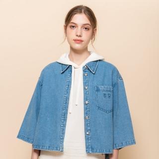 【perng yuh 芃諭名品】鬆適率感 廓形 牛仔外套(2025 SS Collection｜4A春夏新品上市)