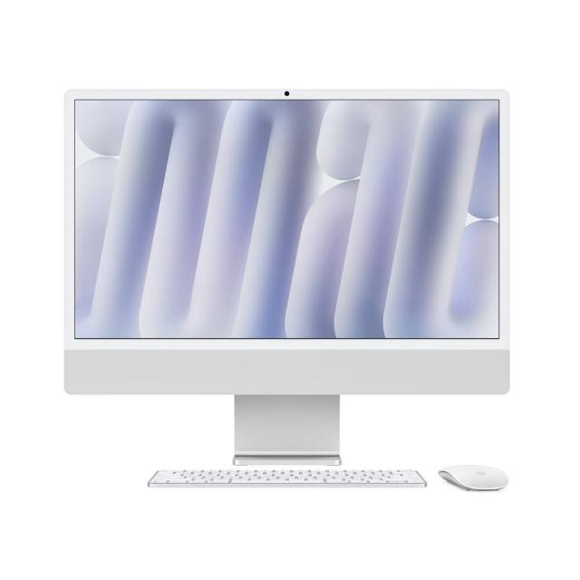 【Apple】特規機 2024 iMac 24吋 M4晶片 10核心CPU與10核心GPU 16G/512G SSD/奈米紋理玻璃