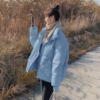 【巴黎精品】現貨+預購 真羽絨90%白鴨絨羽絨外套羽絨衣夾克(保暖短版設計款連帽羽絨女外套3色a1ii18)