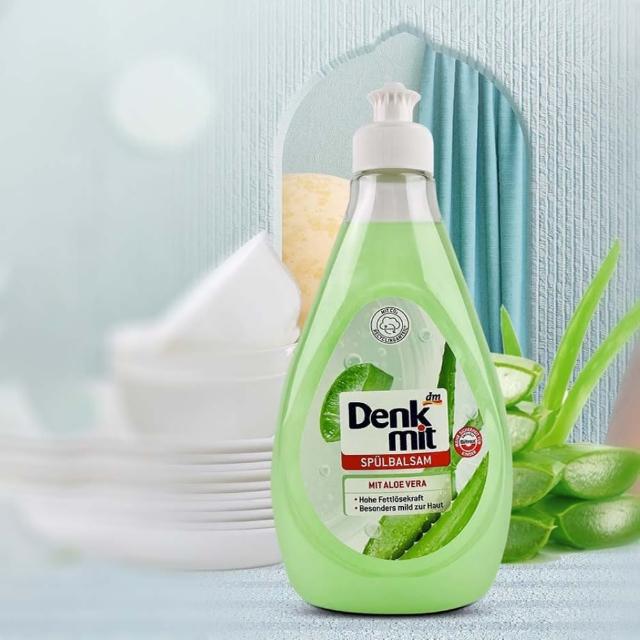 【Denkmit 德國DM】蘆薈洗碗精 500ml(強力去油 洗碗精 親膚溫和系列洗碗精)