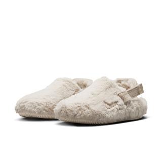 【NIKE 耐吉】W CALM MULE SE 米色 女款 毛毛拖鞋 休閒鞋 保暖(FZ3118-100)