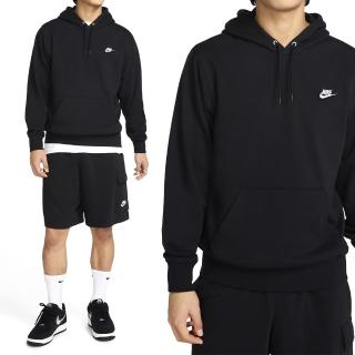 【NIKE 耐吉】As M Nk Club Ft Po Hoodie 男款 黑色 帽T 運動 長袖 FN3867-010