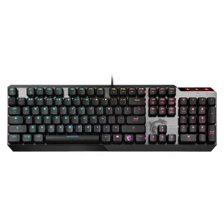 【MSI 微星】Vigor GK50 Low Profile 短軸機械式電競鍵盤(魔物獵人適用)