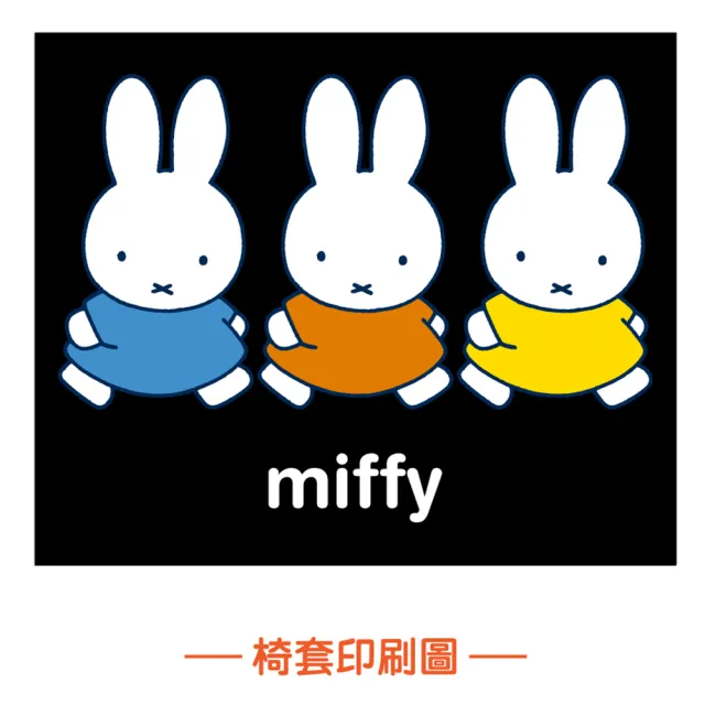 【Miffy 米飛】前座椅套組(2入/台灣製)