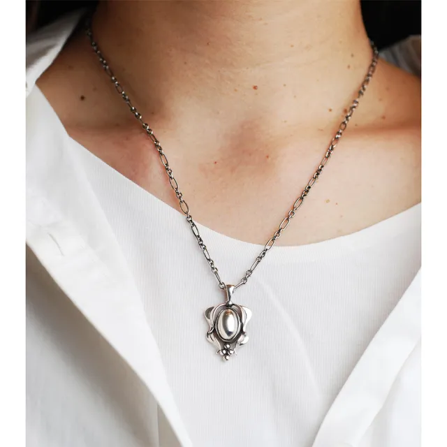 Georg Jensen 喬治傑生】2015年度銀石項鍊- momo購物網- 好評推薦-2026