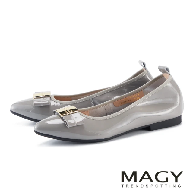 MAGY 全真皮透氣簍空舒適平底鞋(棕色)折扣推薦