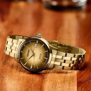 【SEIKO 精工】Presage系列 金色啤酒自動上鍊機械錶/40.5mm(SRPK48J1/4R35-01T0F)