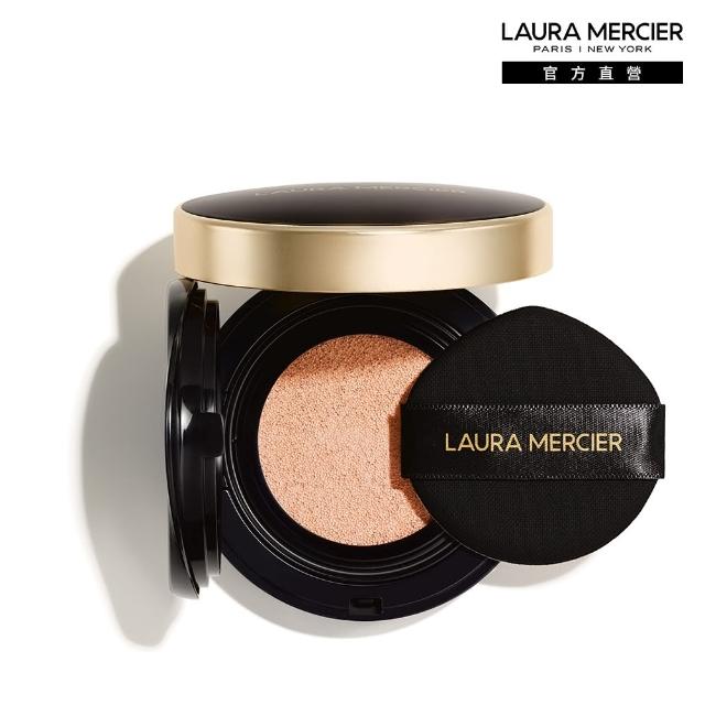 【LAURA MERCIER 蘿拉蜜思】煥顏氣墊粉餅 15g(冠軍氣墊 無瑕底妝)