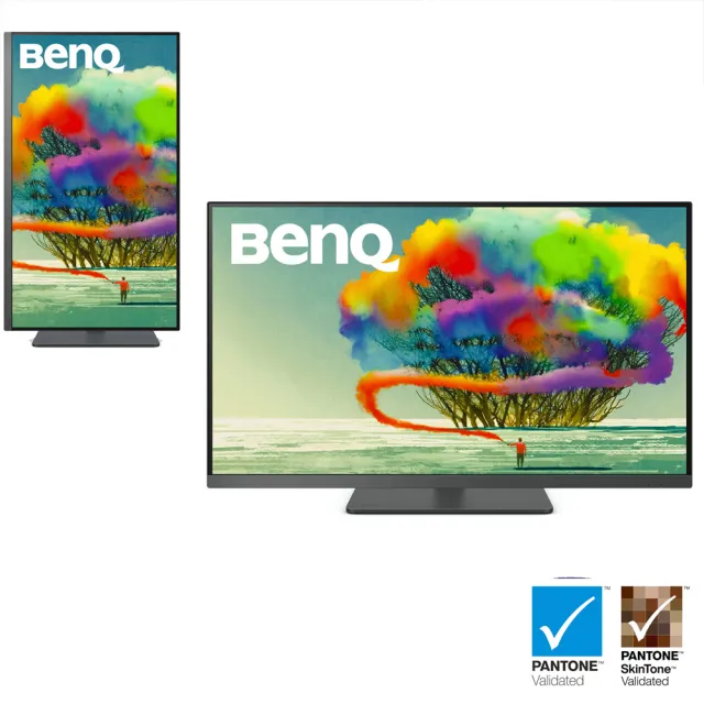 BenQ】PD3205U 32型IPS 4K 廣色域專業設計繪圖螢幕(可旋轉/HDR10/內建
