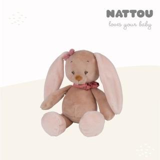 【Nattou】絨毛動物造型玩偶15CM(安撫玩具 絨毛娃娃 親膚玩偶 哄睡娃娃)