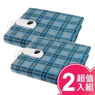 【韓國太陽牌】5段式微電腦定時恆溫雙人電熱毯二入組(T2-G單人二入組)