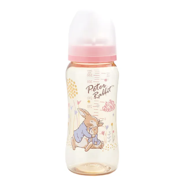 【奇哥】比得兔PPSU寬口奶瓶-360ml(2色選擇)
